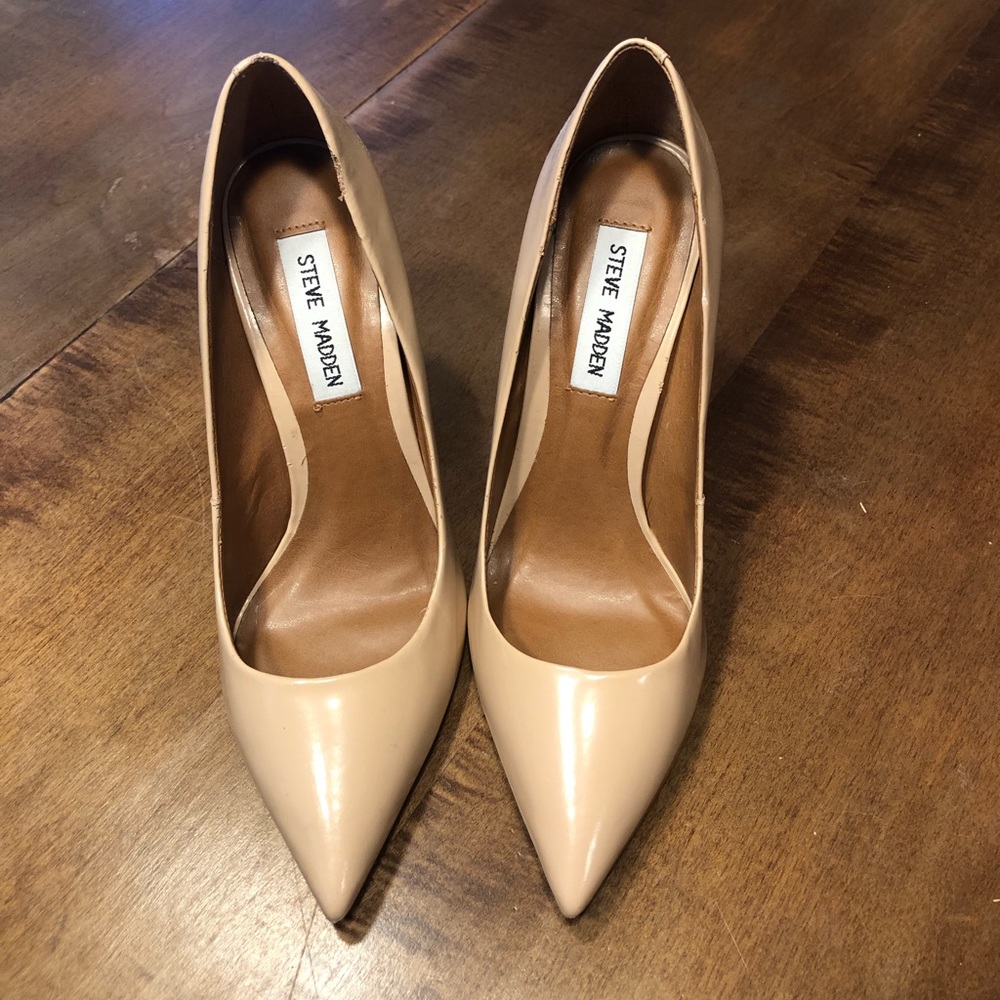 Steve Madden Nude Heels
